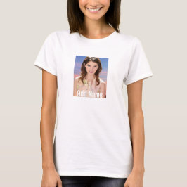 Camiseta Presente personalizado de saída personalizada para