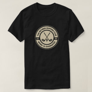 Camiseta Presente Personalizado de Tacos de Golfe para Apos