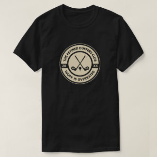 Camiseta Presente Personalizado de Tacos de Golfe para Apos