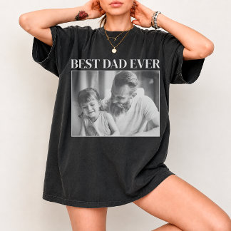 Camiseta Presente Personalizado Dia dos Pais 2026 Foto Pers