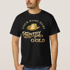 Camiseta Presente Personalizado no Estilo Western Country G