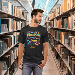 Camiseta Presente Personalizado para Bibliotecário