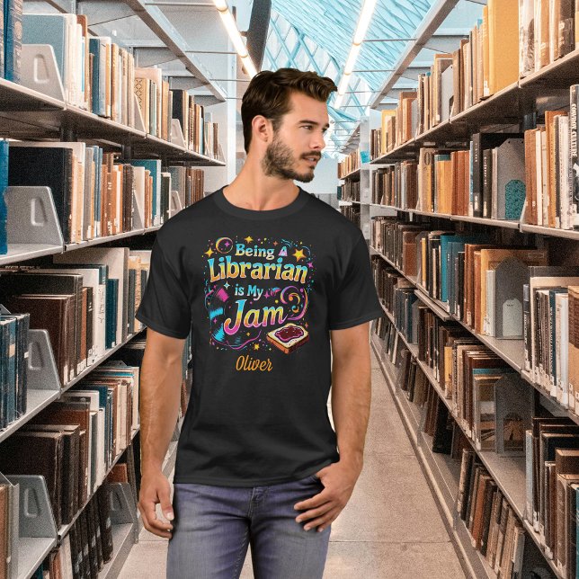 Camiseta Presente Personalizado para Bibliotecário (Criador carregado)