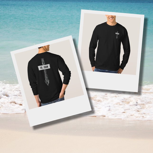 Camiseta Presente personalizado para Chiropractor, Spine Do (Criador carregado)