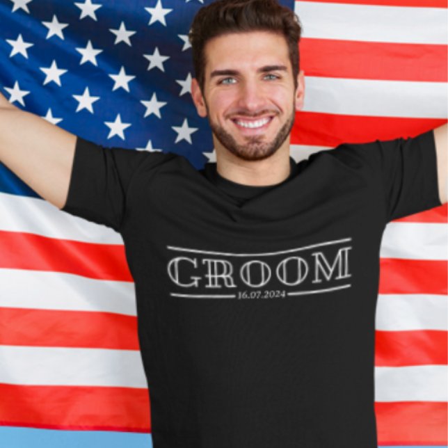Camiseta Presente Personalizado para Despedida de Solteiro  (Criador carregado)