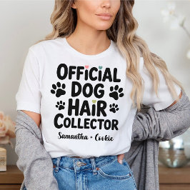 Camiseta Presente Personalizado para Donos de Cachorro, Pre