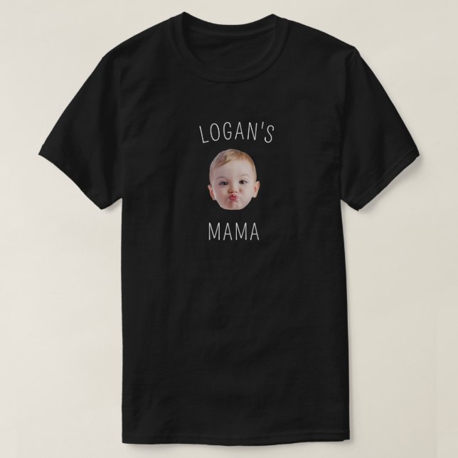 Camiseta Presente Personalizado Para Mãe Nova Mãe Gi De Ani (Frente do Design)