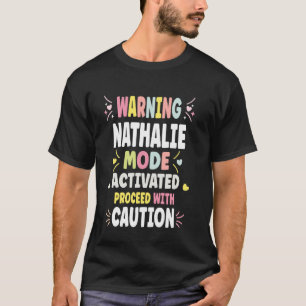 Camiseta Presente Personalizado para Mulheres NATHALIE Cust