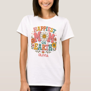 Camiseta presente personalizado para o dia das mães mãe mai