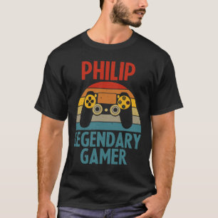 Camiseta Presente Philip Nome Personalizado Piada Geeks de 
