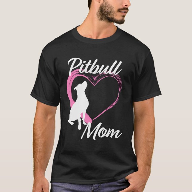 Camiseta Presente Pitbull Para Amantes Pitbull Pitbull Pitb (Frente)