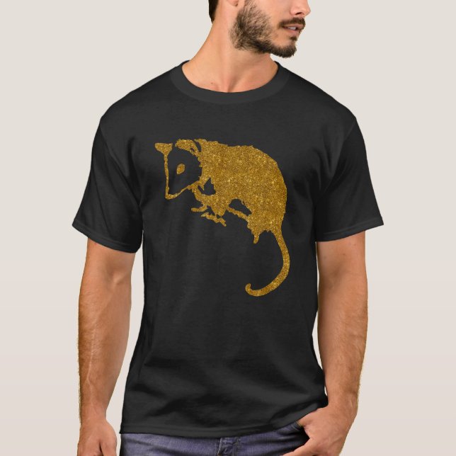 Camiseta Presente Possum Para Mulher Marsupial Gamba Ogambm (Frente)
