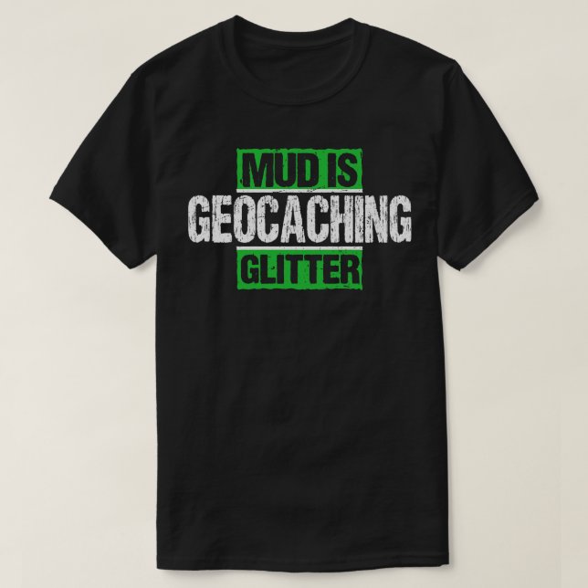 Camiseta Presente Presente na Oferta de Cache Geocacher Geo (Frente do Design)