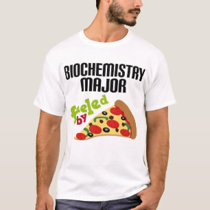 Camiseta Presente principal da bioquímica (pizza)