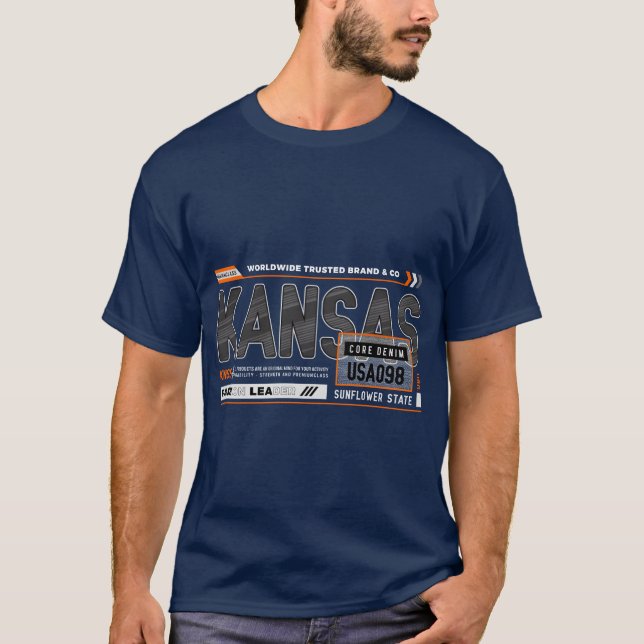 Camiseta Presente principal do Kansas (Frente)