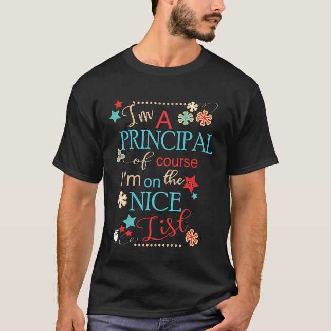 Camiseta Presente principal do Natal engraçado eu sou um (Frente)
