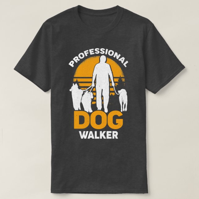 Camiseta Presente profissional de mangueira de pinto Walker (Frente do Design)
