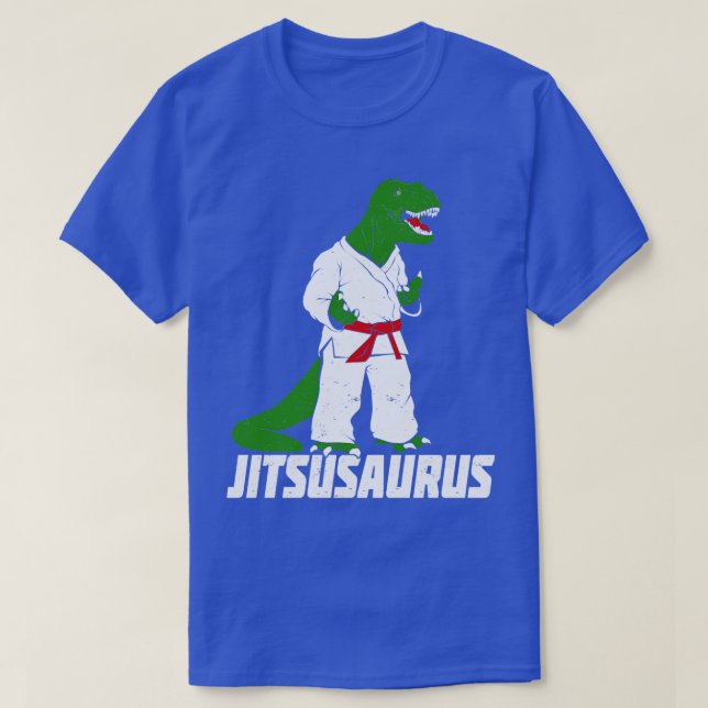 Camiseta Presente profissional Jitsusaurus JiuJitsu (Frente do Design)