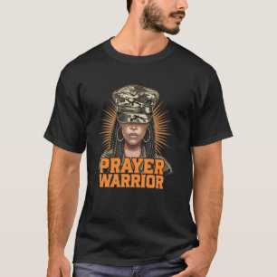 Camiseta Presente Religioso Cristão De Fé Guerreiro De Oraç
