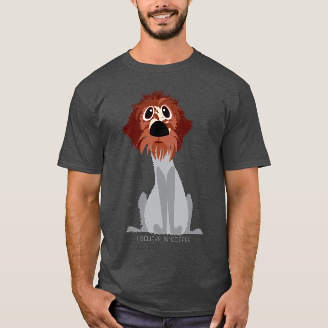 Camiseta Presente retrô BELIEVER (Frente)
