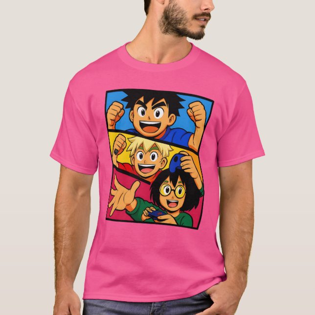Camiseta Presente retro de vitória Gaming Joyeam (Frente)