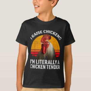 Camiseta Presente Retro Divertido para Amante de Frangos –