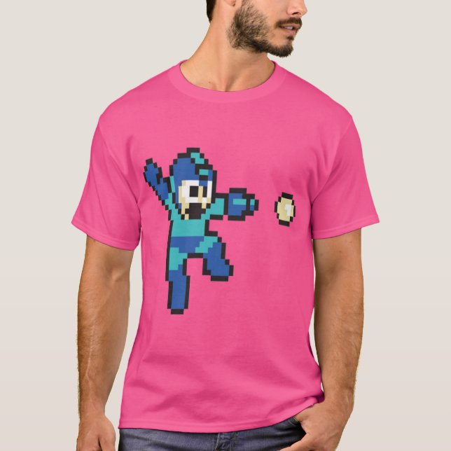 Camiseta presente retro megaman (Frente)