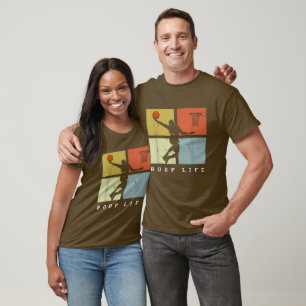 Camiseta Presente Retro para Mulheres e Homens que Jogam Ba