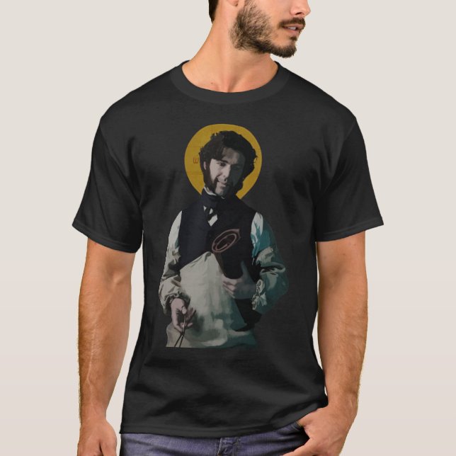 Camiseta Presente retrô Saint Harry Goodsir (Frente)