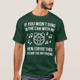 Camiseta Presente retrô Sing Inhe Car