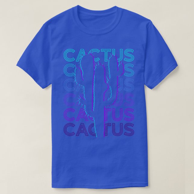 Camiseta Presente Retroativo Cactus Cactos (Frente do Design)