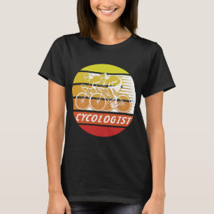 Camiseta Presente Retroativo De Bike Do Cicologista Para Ci