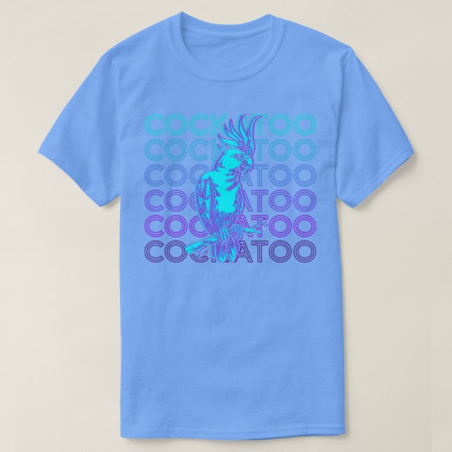 Camiseta Presente Retroativo de Cockatoo (Frente do Design)