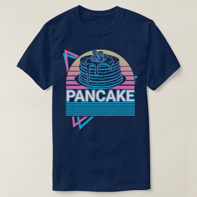 Camiseta Presente Retroativo de Pancake (Frente do Design)