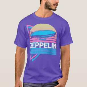 Camiseta Presente Retroativo do Avião Dirigível Zeppelin