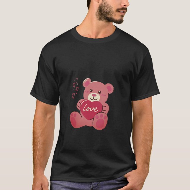 Camiseta Presente Romântico de Dia dos Namorados (Frente)