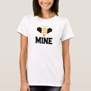 Camiseta Presente Romântico Minimalista de Abelha
