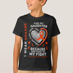 Camiseta Presente Roupa Lutar Contra A Esclerose Múltipla D
