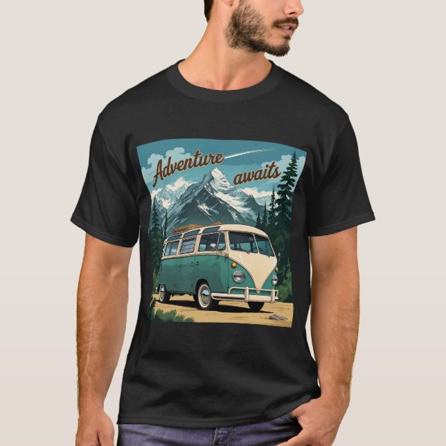 Camiseta Presente Rustic Outdoor Adventure (Frente)