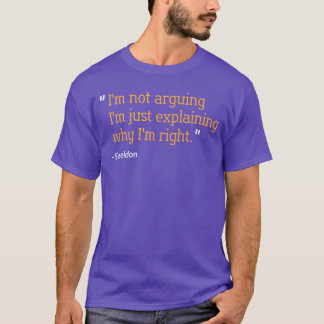 Camiseta Presente Sheldon Citação Engraçado Aniversário Nom