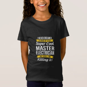 Camiseta Presente Super Legal Mestre Elétrico Funny
