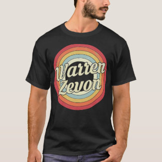 Camiseta Presente surpreendido Warren Art Zevon Halloween H