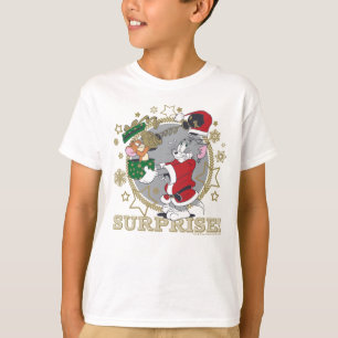 Camiseta Presente Surpresa de Tom e Jerry