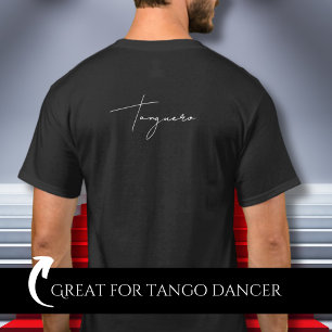 Camiseta Presente Tanguero Dançarino de Tango Argentino Pre