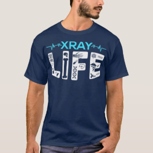 Camiseta Presente técnico do Assistente de Radiologia Xray