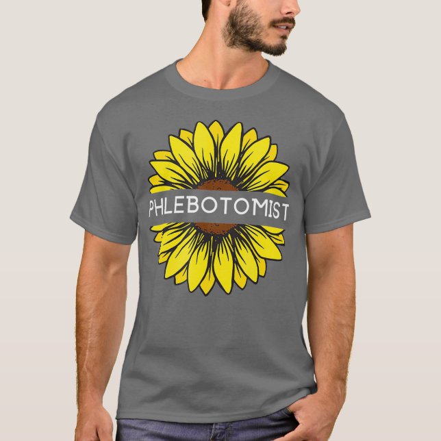 Camiseta Presente técnico técnico de tecnologia Phlebotomis (Frente)