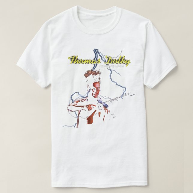Camiseta Presente Thomas Dolby Presente Para Fãs De Filmes (Frente do Design)