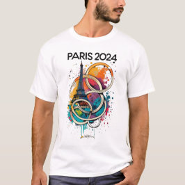 Camiseta Presente Torre Eiffel de Paris França