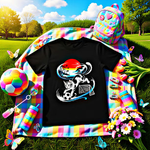 Camiseta Presente único de gato de futebol japonês para fãs