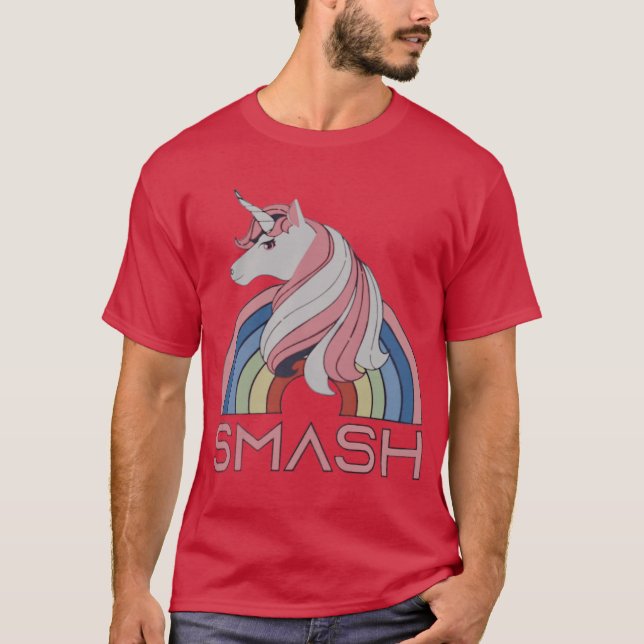 Camiseta Presente Unicórnio Smash Almost Paradise (Frente)